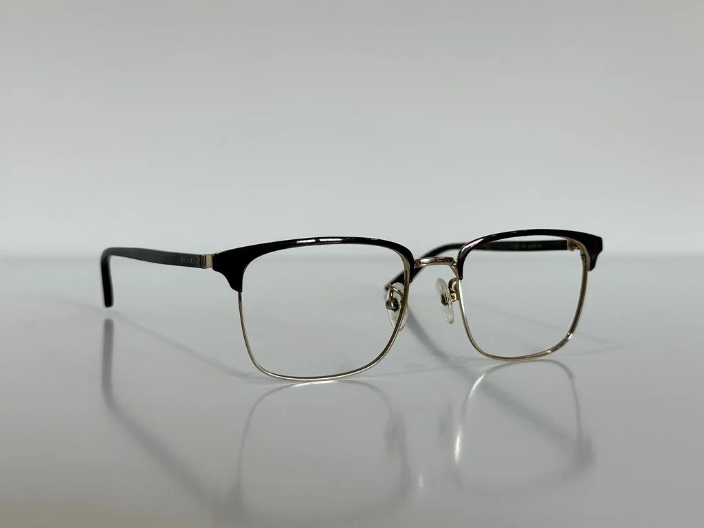 Gucci GG 0130O 002 Square Havana Brown Eyeglasses Optical Frame 53-18-145 3