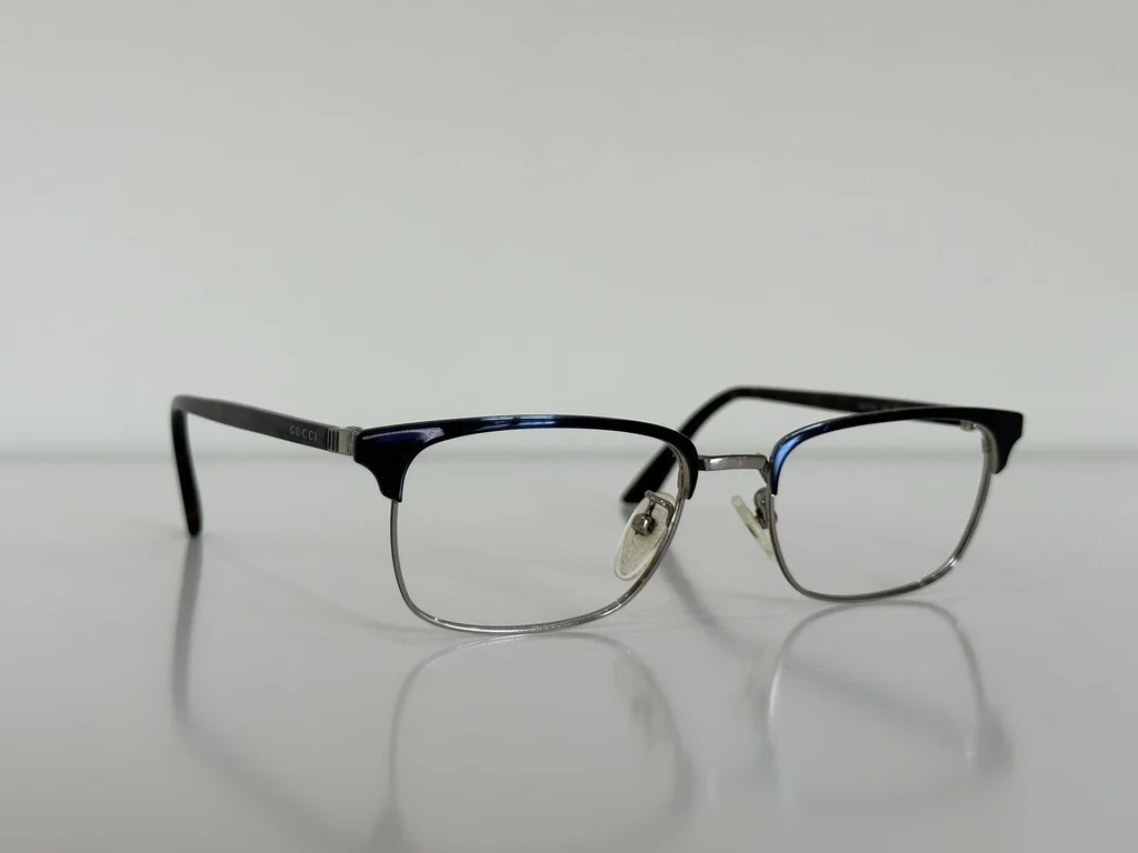 Gucci GG 0130O 003 Square Havana Brown Eyeglasses Optical Frame 53-18-145 3
