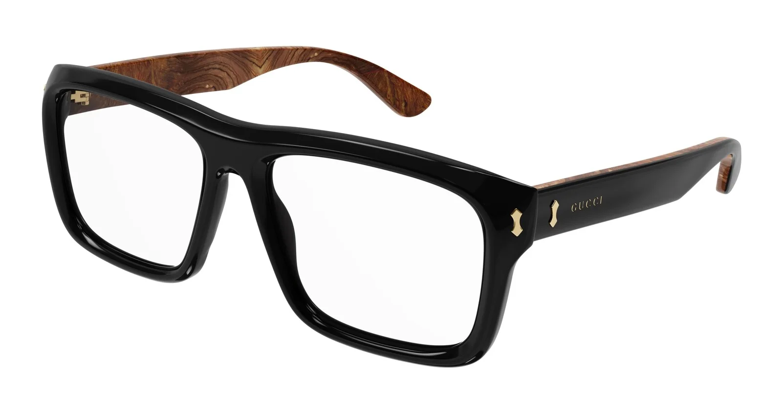 NEW Gucci GG1462o-001 Eyeglasses 56mm 100% Authentic